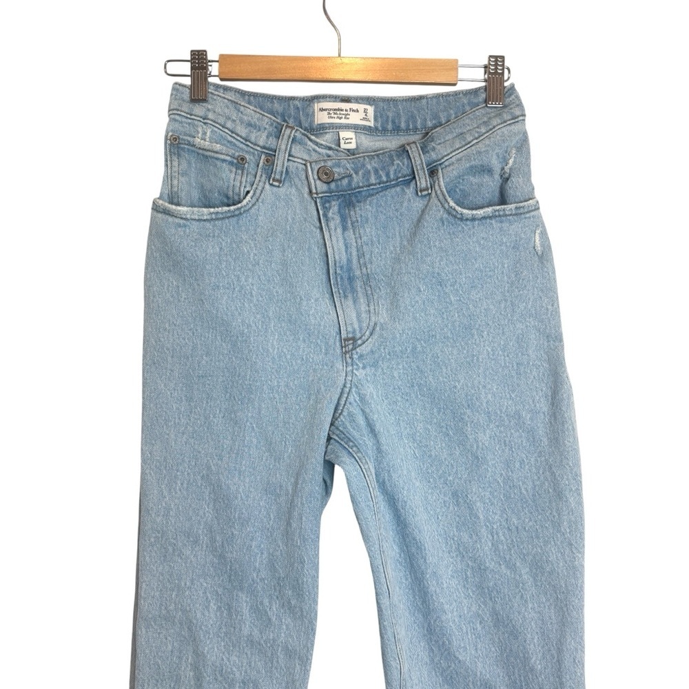 Abercrombie & Fitch Jeans The 90’s Straight Ultra High Rise Curve Love Size 4L